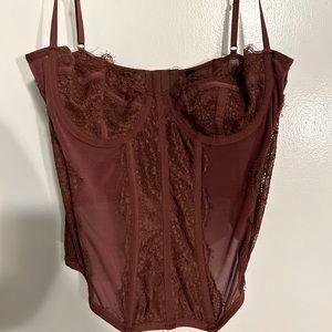 Urban Outfitters- Out From Under Modern Love Corset top